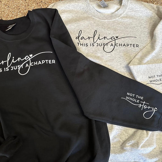 Darling this is just a chapter crewneck. Cotton Casual