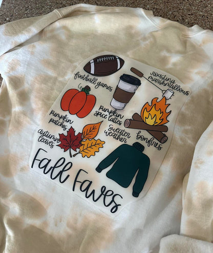 FALL FAVES CREWNECK Cotton Casual Cotton