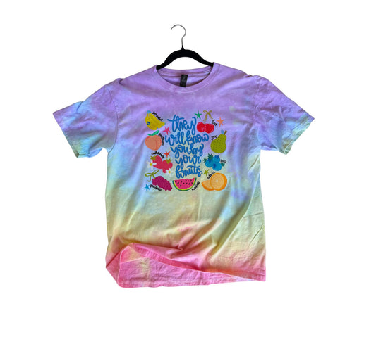 fruit of the spirit tiedye shirt Summer