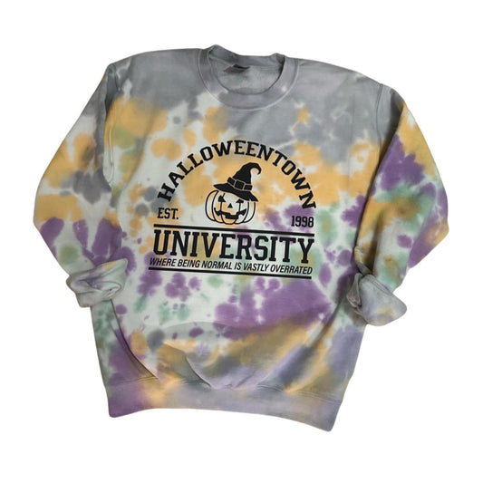Halloween town Crewneck Cotton Casual Sweatshirts