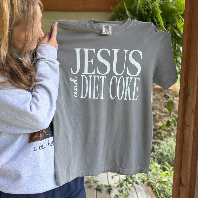 Jesus and Soda Graphic T-Shirt