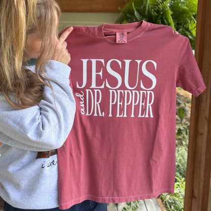 Jesus and Soda Graphic T-Shirt