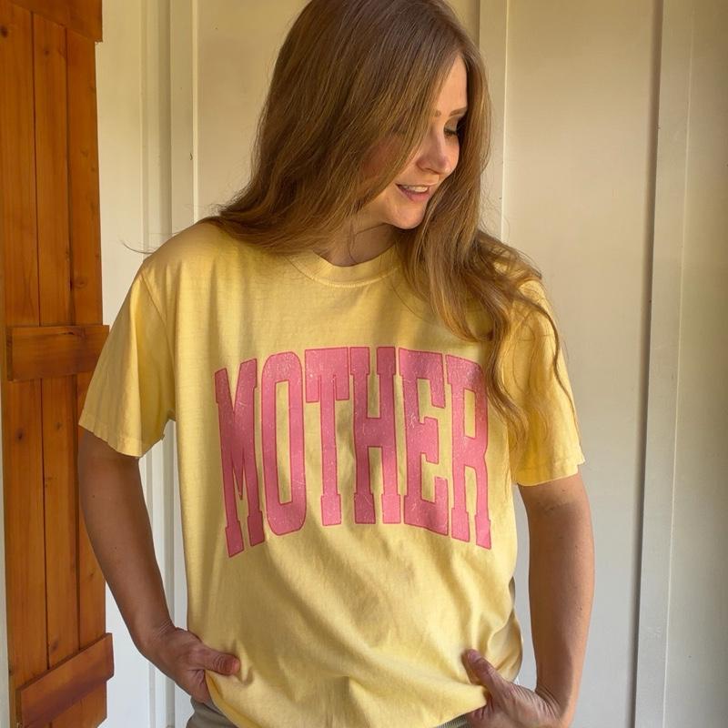 Mother tshirt on comfort colors