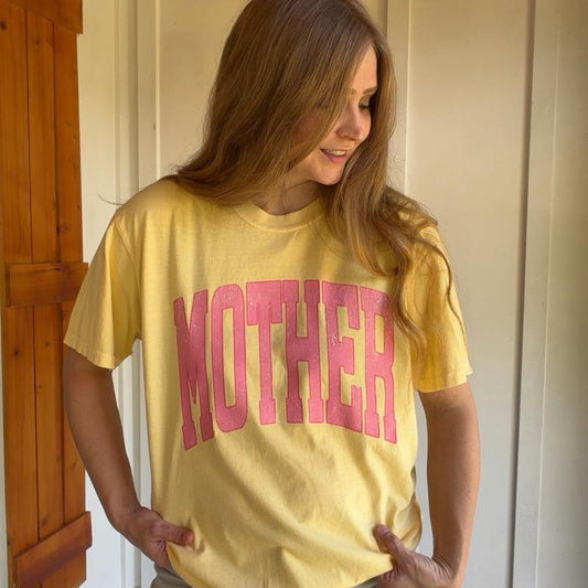 Mother tshirt on comfort colors
