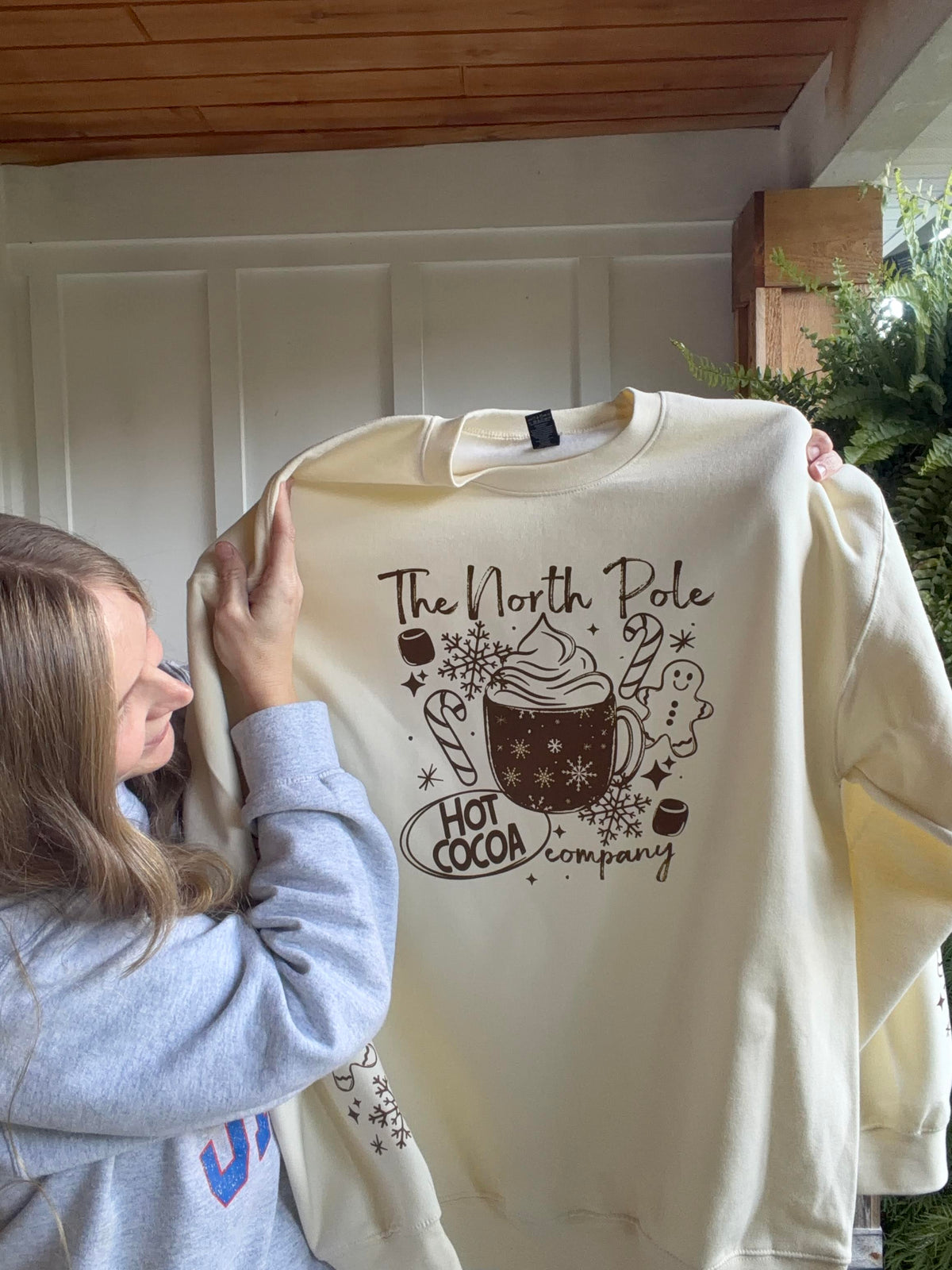 North Pole Hot Cocoa Company Sweatshirt