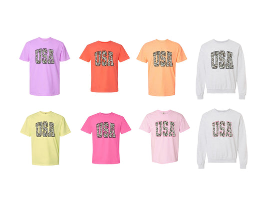 USA camo patriotic shirt