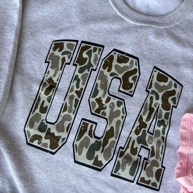 USA camo patriotic shirt
