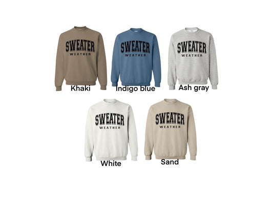 Weather Season crewneck Cotton Casual