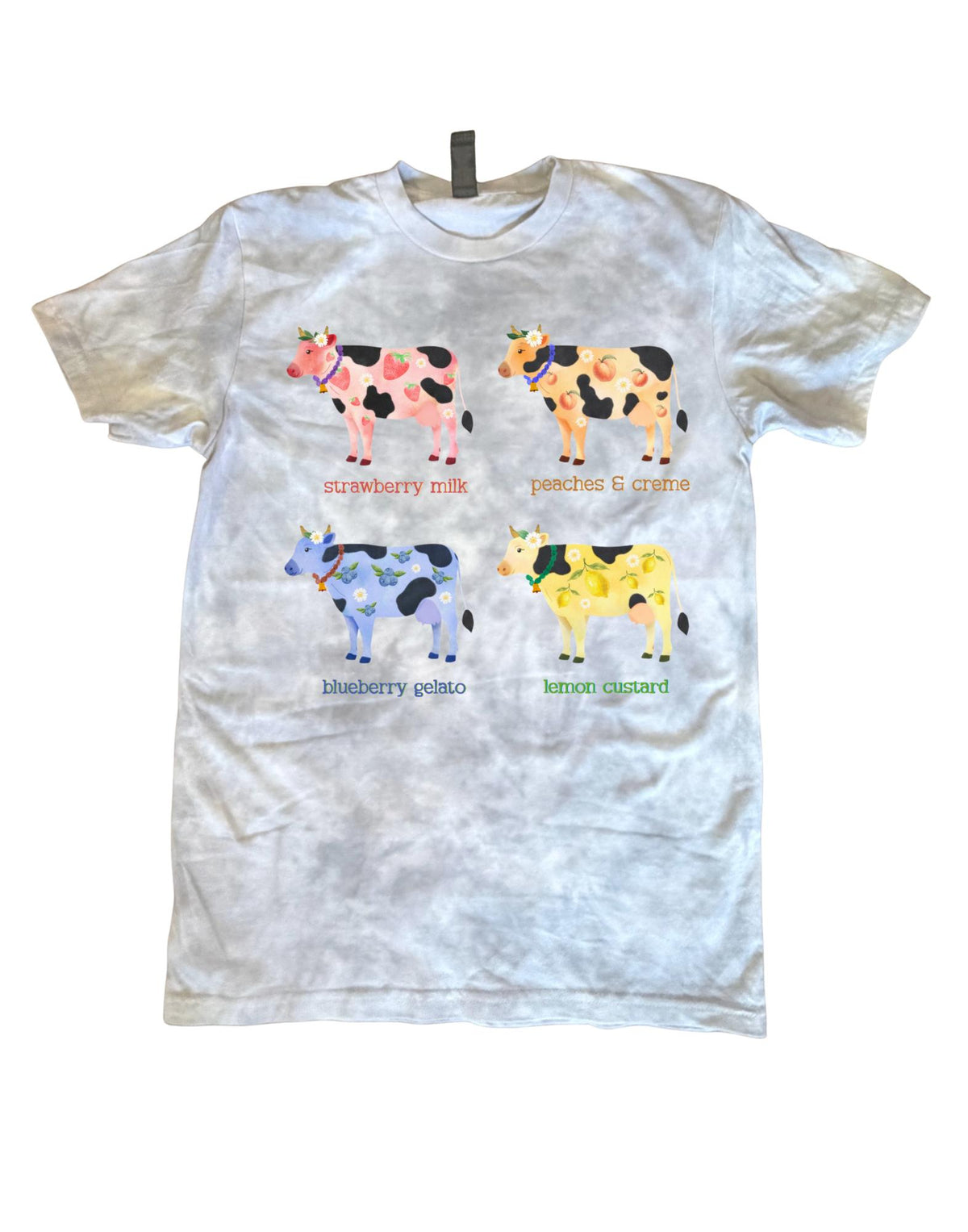Whimsy Cows Top - Available as T-Shirt or Crewneck